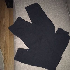 2 pairs of gently used black leggings